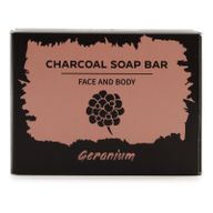 Savon au Charbon 85g - Géranium