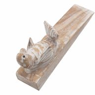Arrêt de porte sculpté à la main - Bébé Phoque