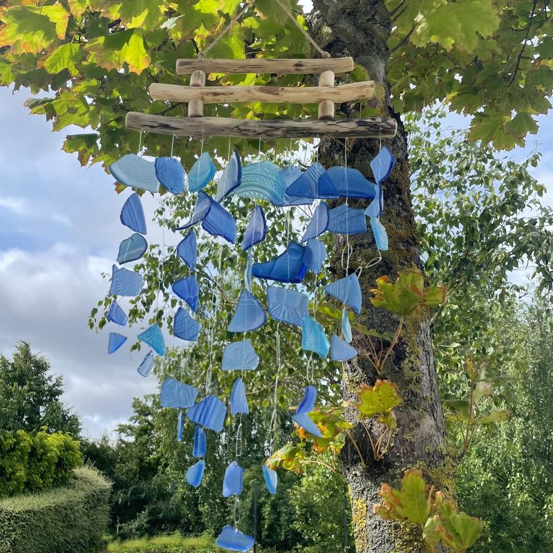 Trois Bâtons - Décor Bleu