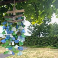 Carillon Trois Bâtons Flexibles - Vert / Blanc / Bleu