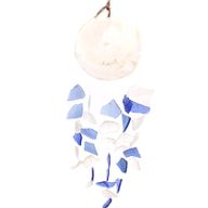 Copy & Glass Drop - Verre bleu et blanc