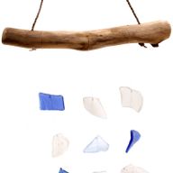 Trois gouttes - Bleu et blanc