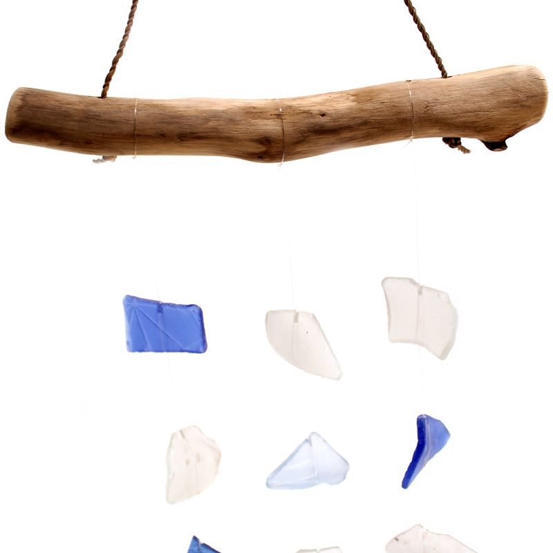 Trois gouttes - Bleu et blanc