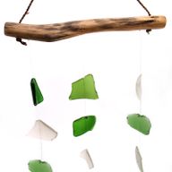 Trois Gouttes - Vert & Blanc