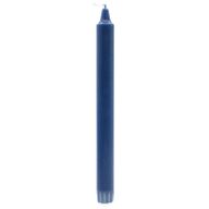 Bougie Dîner Pure Cire Naturelle 25x2.3 - Bleu
