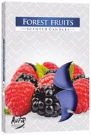 Lot de 6 bougies Chauffe-plat parfumées - Fruits des bois