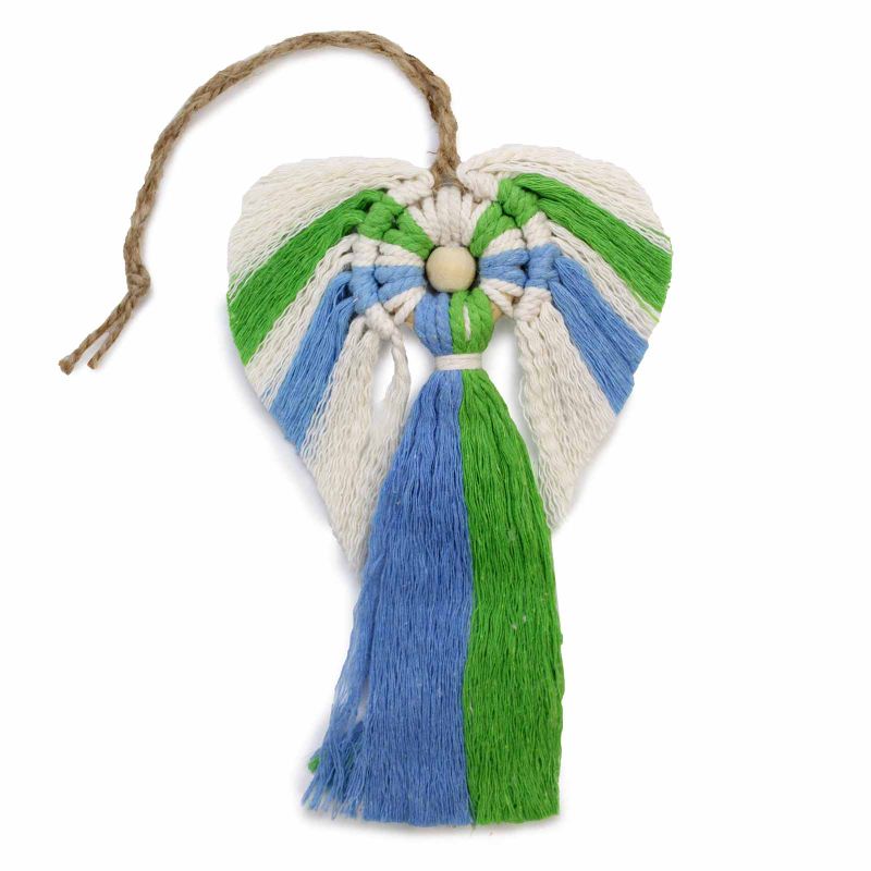 Ange en macramé - Notre Terre