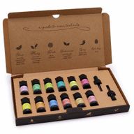 Ensemble d'huiles essentielles d'aromathérapie - Le Top 12