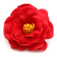 Fleur de Savon Artisanal - Camélia - Rouge