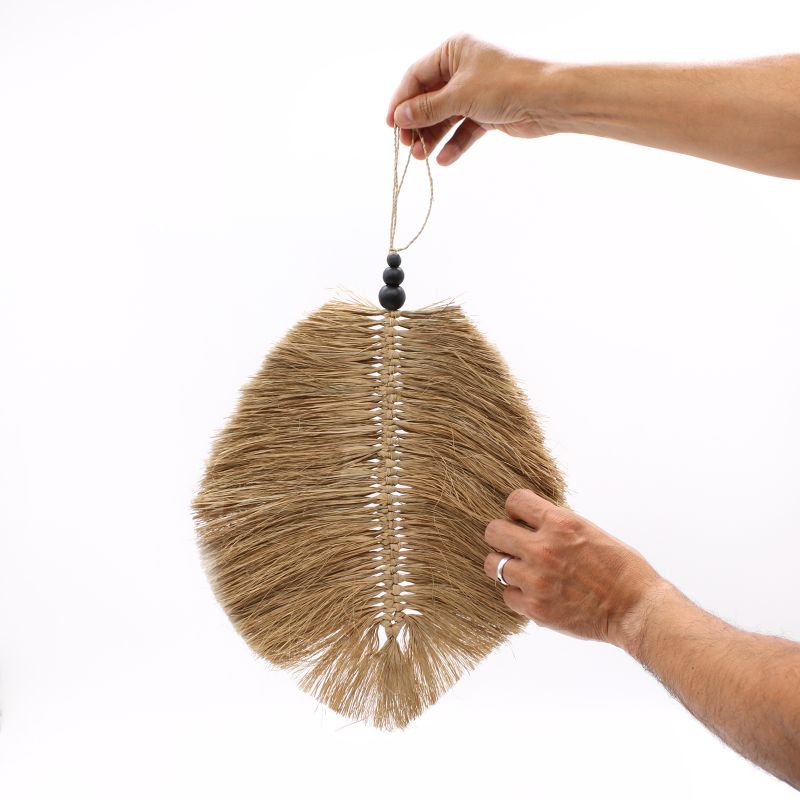 Feuille de Raffa à suspendre 35cm
