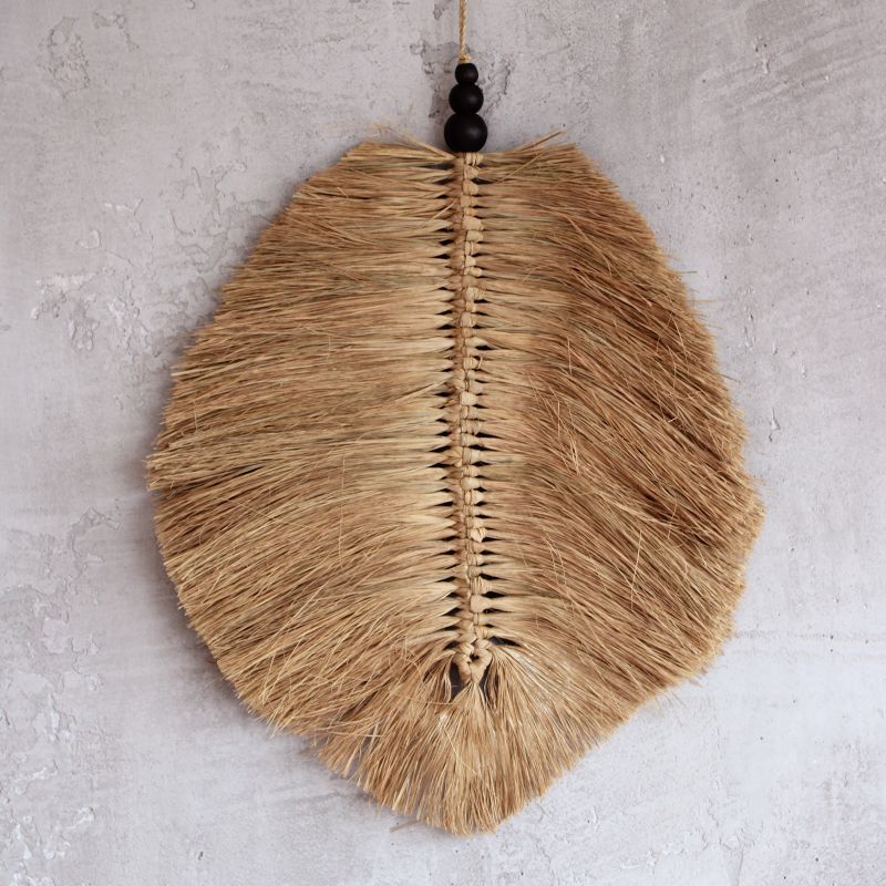 Feuille de Raffa à suspendre 35cm