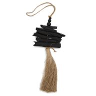 Pompon en Bois Flotté à suspendre 42 cm