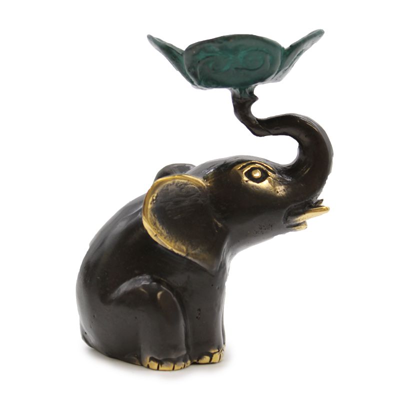 Petite Bougie Éléphant / Porte-Encens