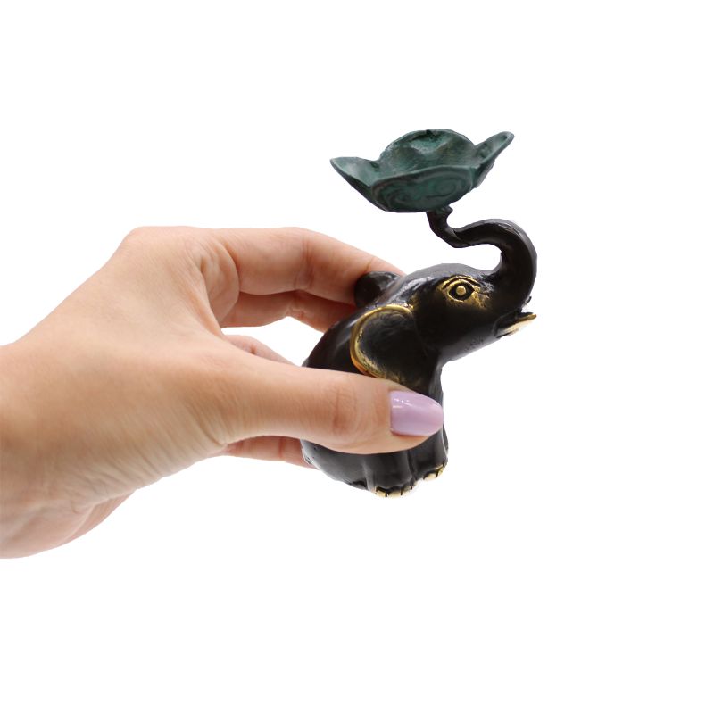 Petite Bougie Éléphant / Porte-Encens