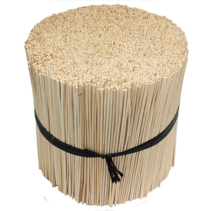 Bâtons de diffusion en roseau naturel - 25cm x 3mm - 2.5kg