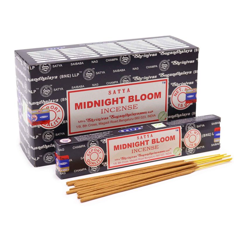 Bâtonnets d'encens Satya 15g - Fleur de minuit