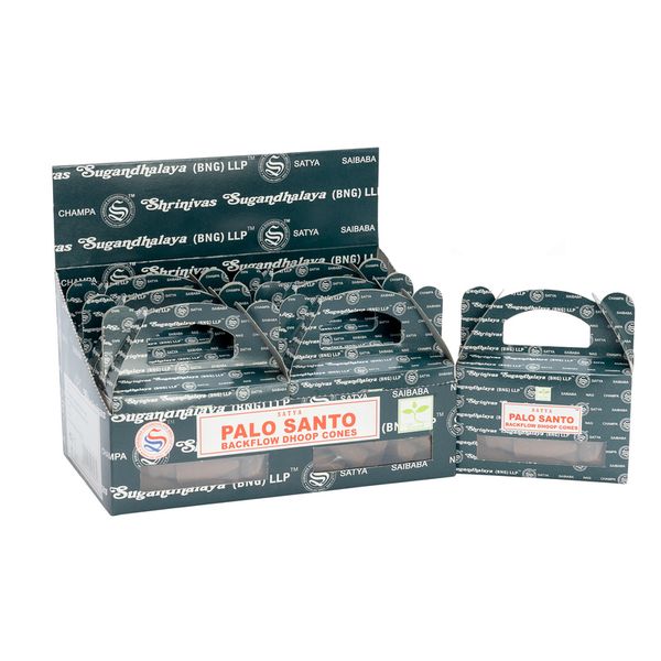Boîte de 6 - Satya Palo Santo Cône Refoulement