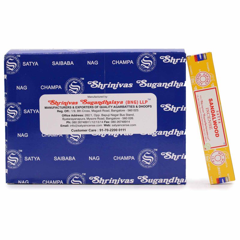 Encens Satya 15 g - Assortiment