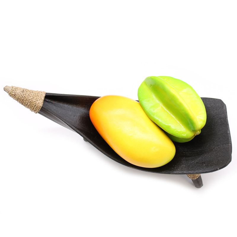 Corbeilles à Fruits Feuille de Noix de Coco - Naturel