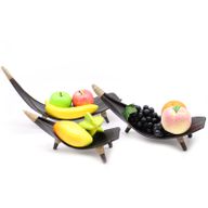 Corbeilles à Fruits Feuille de Noix de Coco - Naturel