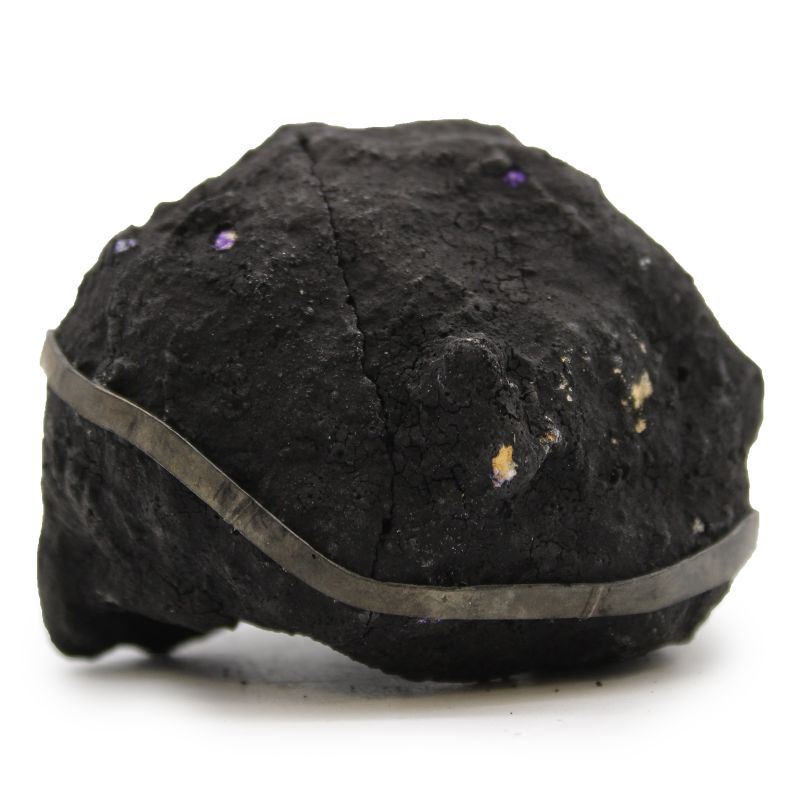 Géodes de calsite colorées - Black Rock - Violet