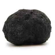 Géodes de calsite colorées - Roche noire - Bleue