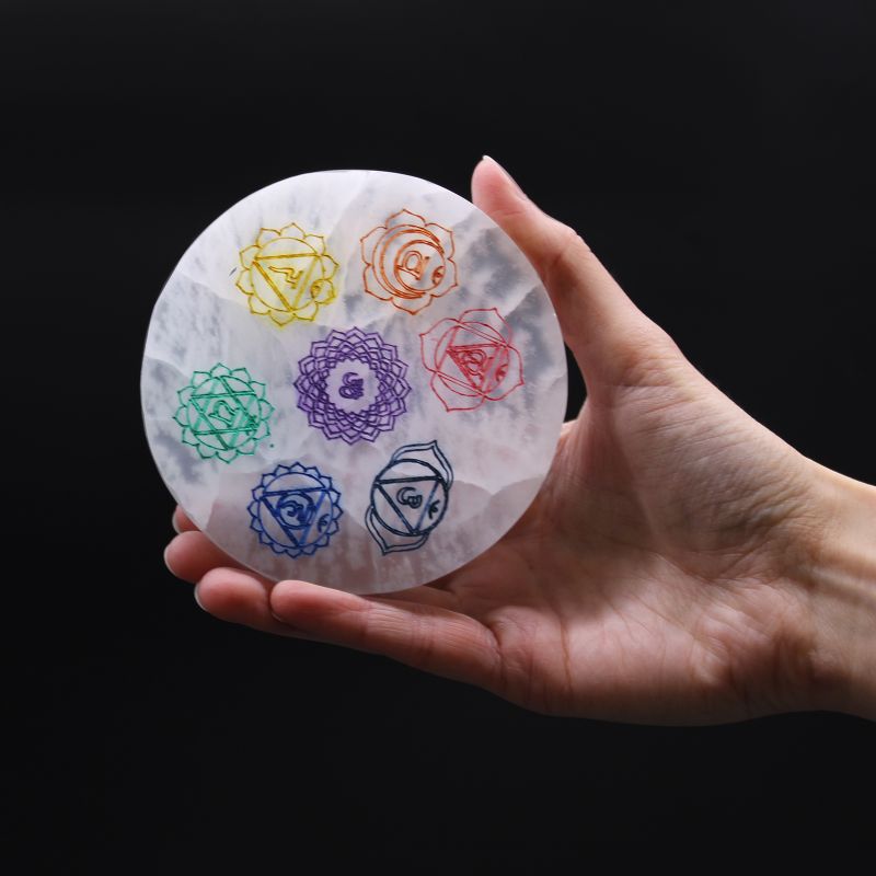 Plaque de Recharge Moyenne 10cm - Chakra Design (col)