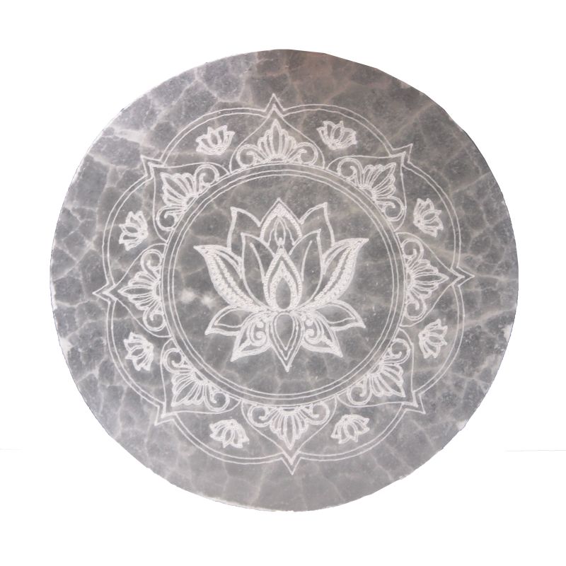 Plaque de Recharge Moyenne 10cm - Lotus Mandala