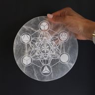 Grande Plaque de Recharge 18cm - Géométrie Sacrée