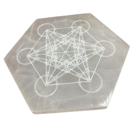 Grande Plaque de Charge Hexagonale 18cm - Direction & Décision