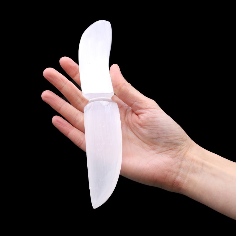 Couteau Rituel Sélénite - Classique