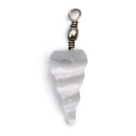 Pendentif Sélénite Spirale