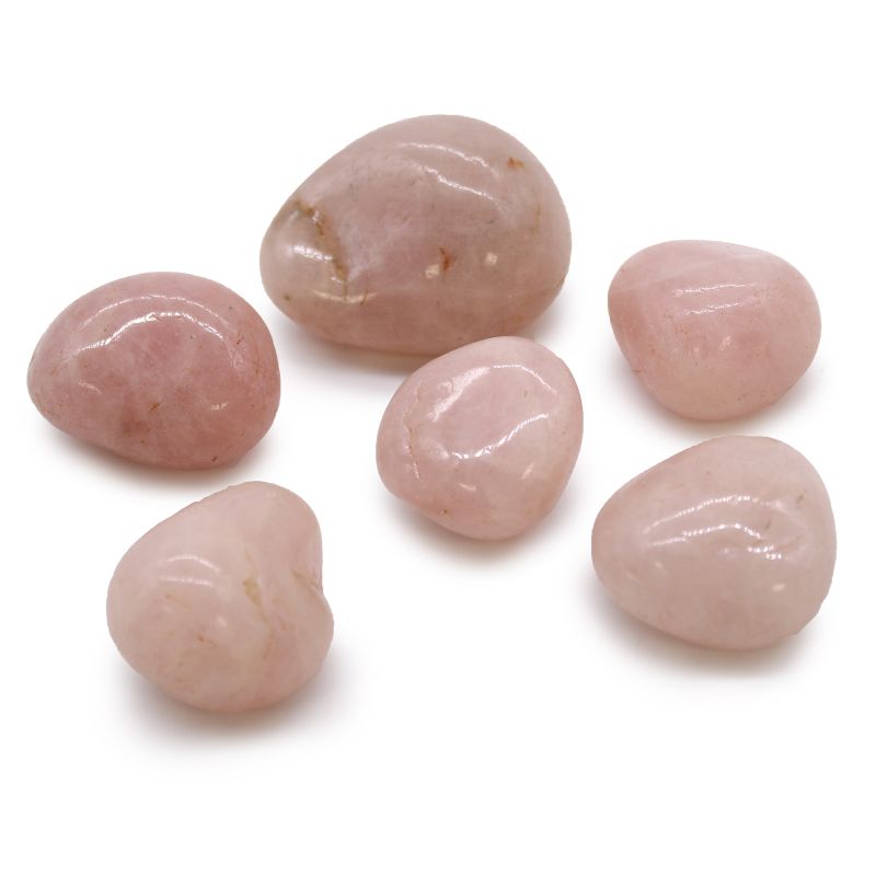 Grandes Pierres Roulées Africaines - Quartz Rose