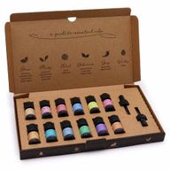 Ensemble d'Huiles Essentielles d'Aromathérapie - Ensemble d'Automne