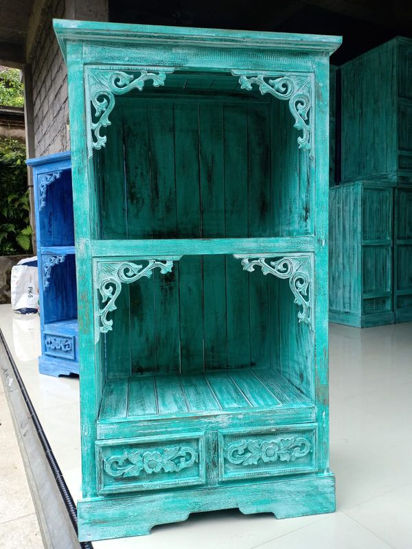 Meuble de Salle de Bain Albasia - Turquoise