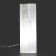 Lampe Bloc Sélénite 25cm - Arbre de Vie