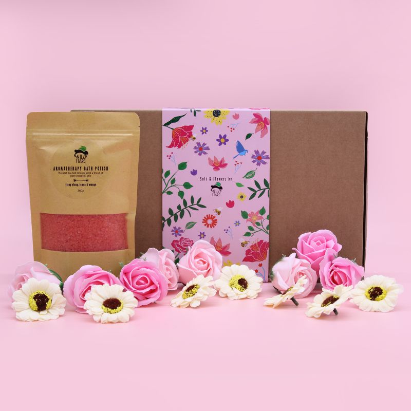 Ensemble Sel & Fleurs Hop Hare - Passion