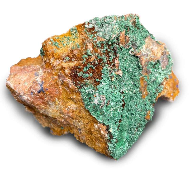Spécimens Minéraux - Azurite Malachite (environ 20 pièces)