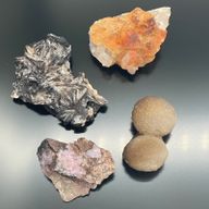 Spécimens minéraux - Pièces mélangées (environ 24 pièces)