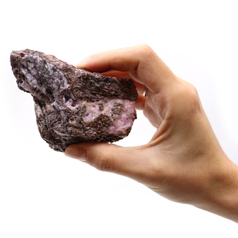 Spécimens minéraux - Cobalt Calcite (environ 07-27 pièces)