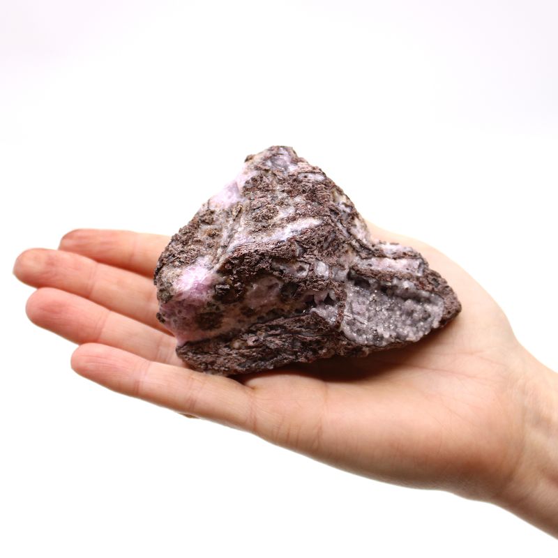 Spécimens minéraux - Cobalt Calcite (environ 07-27 pièces)