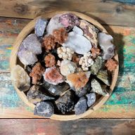 Spécimens minéraux - Chalcopyrite (environ 35 à 66 pièces)