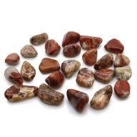 Petites Pierres Roulées Africaines - Jaspe Clair - Bréchique