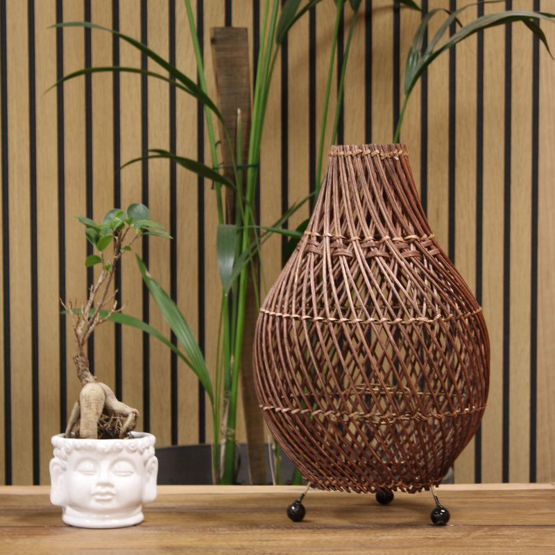 Lampes de table en rotin - Naturel