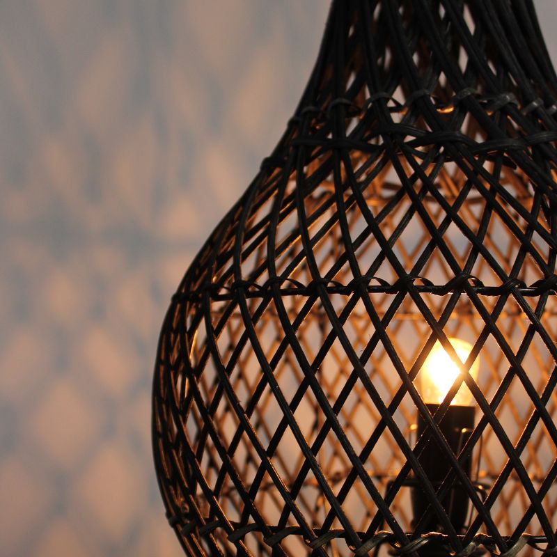 Lampes de table en rotin - Naturel