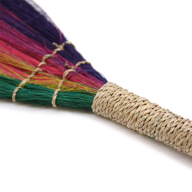 Pack de 4 - Balais Feuilles de Pampa - Arc en Ciel