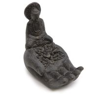 Brûleur d'Encens Bouddha & Main (noir)