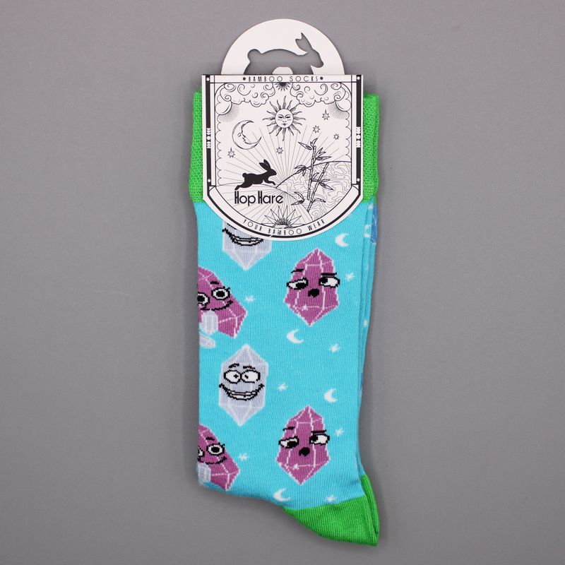 Chaussettes en Bambou Hop Hare (36-40) - Pierres précieuses porte-bonheur
