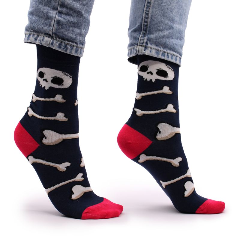Chaussettes en Bambou Hop Hare (36-40) - Crânes et os