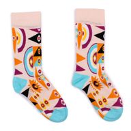 Chaussettes en Bambou Hop Hare (36-40) - Mauvais Œil Psychédélique